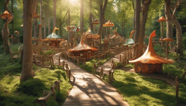 Un parc de loisirs unique au Bois des lutins à Diémoz