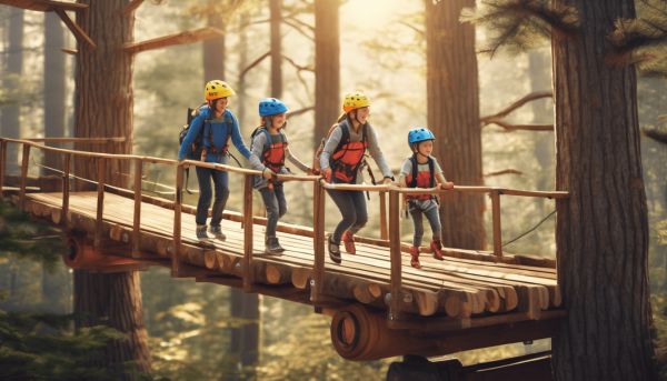 Venez vivre l’aventure en famille dans les parcs France Aventure